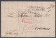 1835. DANMARK. TTR4 + DANEMARCK PAR HAMBOURG + ALLEMAGNE P. GIVET To Bordeaux From Co... () - JF421534 - ...-1851 Vorphilatelie