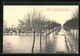 AK Sens, Inondations De Janvier 1910, La Route De Paris, Hochwasser - Inondations