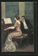 Künstler-AK Clarence F. Underwood: Klänge Zum Herzen, Mann Lauscht Dem Klavierspiel Seiner Liebsten - Underwood, Clarence F.
