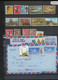 Delcampe - Depart 1 Euro 32-collection De Timbres + Documents Asie Asia 58 - Malaya Singapore - 37 Cans à Voir - Verzamelingen (zonder Album)