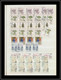 Delcampe - Depart 1 Euro 43-collection France Gros Classeur De Stock 55 Pages Remplies De Timbres 1960 / 2005 - 57 Scans à Voir - Collections