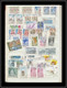 Delcampe - Depart 1 Euro 43-collection France Gros Classeur De Stock 55 Pages Remplies De Timbres 1960 / 2005 - 57 Scans à Voir - Collections