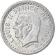 Monnaie, Monaco, 1 Franc, Undated (1943), TTB+, Aluminium, Gadoury:MC131 - 1922-1949 Louis II