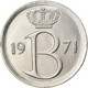 Monnaie, Belgique, 25 Centimes, 1971, Bruxelles, SUP, Copper-nickel, KM:153.2 - 25 Centimes