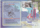 A9649- GORJ ROMANIA TOURISM ACTIVITIES SAILLING VESSELS, ROMANIAN POSTAGE USED STAMP COVER STATIONERY BACAU 1999 - Barcos