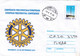 A9652-  EUROPEAN PRESIDENTIAL CONFERENCE BUCHAREST 2001 ROTARY INTERNATIONAL ROMANIA COVER STATIONERY, HUNEDOARA 2001 - Andere & Zonder Classificatie
