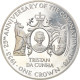 Monnaie, Tristan Da Cunha, Elizabeth II, Crown, 1978, Pobjoy Mint, SPL, Argent - Isole Vergini Britanniche