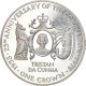 Monnaie, Tristan Da Cunha, Elizabeth II, Crown, 1978, Pobjoy Mint, SPL, Argent - Britse Maagdeneilanden