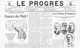 Lyon Journal Le Progrès Meeting Montpellier 1907 Vin Fêtes Annecy Eugène Sue Maire Ferrero Préfet Tenot - Other & Unclassified