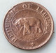 Liberia 1968 , 1 Cent , Western Africa Elephant , Perfect. Gomas. - Liberia