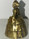 Delcampe - SONNETTE CLOCHE DE TABLE FEMME BRONZE ELEGANTE OBJET DECO COLLECTION VITRINE XXe - Bells