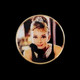 1 Pièce Plaquée OR ( GOLD Plated Coin ) - Audrey Hepburn - Other & Unclassified