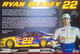 Ryan Blaney ( American Race Car Driver ) - Autogramme