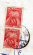 Lettre Belgique 1951 Paris Timbres Armoiries Paire Timbre Taxe - Covers & Documents