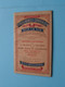 1909 Agenda De La Cie D'ASSURANCES Génerales SUR LA VIE > PARIS / BRUXELLES ( Zie/voir SCANS) Crayon ! - Tamaño Pequeño : 1901-20