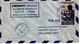 POLYNESIE - 1960 - POSTE AERIENNE - ENVELOPPE 1° ESCALE TAHITI - FAAA (LIGNE TOUR DU MONDE) => PONT AUDEMER (EURE) - Covers & Documents