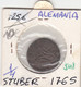 CR0548 MONEDA ALEMANIA 0,25 STUBER 1765 10 - Other & Unclassified