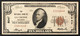 Usa U.s.a. 10 Dollars 1929 National Bank Of La Crosse Wisconsin Lotto 1519 - Biljetten Van De Verenigde Staten (1928-1953)