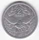 Nouvelle-Calédonie . 2 Francs 2003. Aluminium. - Nouvelle-Calédonie
