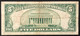 Usa U.s.a. 5 Dollars 1929 FIRST WISCONSIN NATIONAL BANKNOTE MILWAUKEE Strappetto Lotto 1541 - United States Notes (1928-1953)