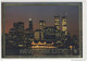 NEW YORK CITY - World Trade Center And Skyline Of Manhattan, Night View - Ca 1975  PU - World Trade Center