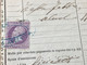 PomarettoMarca Da Bollo Fiscal Pinerolo Italie Ecersizio 1882 Royaume - 1878-00 Humbert I -☛Somma Pagata - Fiscales