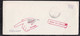 New Zealand 1968 Cover POSTAGE PAID WELLINGTON To HENDERSON Returned POSTMENS BRANCH + Gone No Address Postmarks - Covers & Documents