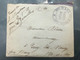 Enveloppe Avec Lettre Tampon Service Des G.V.G. Poste De Zainvillers Vosges - 1914-18