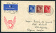 1936 (Oct 23rd) Croydon Aerodrome Air France / SABENA First Flight Airmail Cover - Stanleyville,Belgian Congo Via Paris - Storia Postale