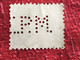 ESPAGNE ESPAÑA 1 Sellado Perforé --P.M- Perforés, Perfin Perfins, Perforatis,Perforado, Perforated, Perforata,Durchlöche - Perforés