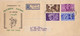 24875# COMMEMORATING OLYMPIC GAMES GREAT BRITAIN 1948 FDC LETTRE RECOMMANDEE Ob POTTERS BAR 29 July 1948 JEUX OLYMPIQUES - Estate 1948: Londra