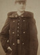 Photo CDV A. Lebrun à Nantes - Lycéen Ou étudiant En Uniforme, Ceinturon Avec Blason, Circa 1890 L557A - Old (before 1900)