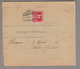 Liechtenstein Portomarken 1911-04-07 Schaan 4 Heller Mi#36 (AT) Auf Paketkarte Aus Feldkirch - Taxe