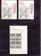 Delcampe - UN LOT DE 74 BLOCS DE 4 OBLITéRéS/296 TIMBRES/ 1/20° COTE/ 1986-1990 - Collections