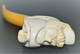 Delcampe - PIPE ANCIENNE TETE MAHARADJA En ECUME Objet Du Fumeur De Collection VITRINE - Pipas En Tierra Y En Porcelana