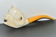 Delcampe - PIPE ANCIENNE TETE MAHARADJA En ECUME Objet Du Fumeur De Collection VITRINE - Porcelain Pipes