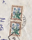 Lettre 1870 Paire De Timbres Taxe Bagnères De Luchon Haute-Garonne Pour Paris Refusé - 1960-.... Covers & Documents
