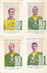 FOOTBALL BRAZIL 1950/1960 Seleção NICE SELECTION OF PC RIO DE JANEIRO OF 20.01.59 - 1950 – Brazil