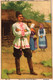 Chromo - Publicité Chocolat Meurisse - Série Les Costumes Nationaux N° 38: Russie (Rusland) - Other & Unclassified