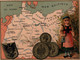 Chromo - Cartes De L'Europe Vers 1880 - Pays Baltes: Saxe, Westphalie, Prusse Et Monnaie - Other & Unclassified