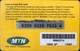 SWAZILAND  -  MTN - Access -  Pay-as-you-go -  E 50 - Swaziland