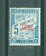 CHINE - 1901/1907 - COLONIES FR. - TIMBRE TAXE - N°1 NEUF* MH - Timbres-taxe