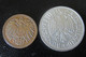 Allemagne - 2 Monnaies : 1 Pfennig 1897 J Et 1 Mark 1975 B - Collezioni