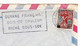 Lettre Guyane Française Cayenne Ets. A. Grenier Etablissements Klaxon Courbevoie Automobile Marianne à La Nef 25F - 1959-1960 Marianne à La Nef