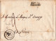 Lettre 1852 Italie Italia Torino Turin Demichelis Tailleur Etats Sardes Dopo La Partenza Gênes Genova - Sardegna