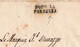 Lettre 1852 Italie Italia Torino Turin Demichelis Tailleur Etats Sardes Dopo La Partenza Gênes Genova - Sardegna