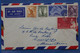 V12 AUSTRALIA BELLE LETTRE   1958 PAR AVION VILLAROAD POUR  MAURITIUS   + AFFRANCH. INTERESSANT+++ - Cartas & Documentos