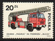 POLAND 1985 DEVELOPMENT OF FIRE FIGHTING SERVICE ENGINES TRUCKS VEHICLES 'O' ERROR 2817 B3 Steam Motors Firemen - Errors & Oddities