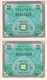 PAREJA CORRELATIVA DE FRANCIA DE 2 FRANCS DEL AÑO 1944 SIN CIRCULAR (BANKNOTE) UNCIRCULATED - 1944 Vlag/Frankrijk