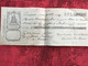 Pommaretto-LETTERA DI CAMBIO Imposta-Marca Da Bollo -Italia 1889 Regno Umberto I-☛Italie-Lettre Document Marcophilia-☛ - Steuermarken